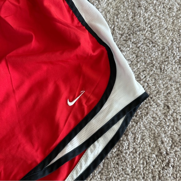 Nike- Red Tempo Shorts - Picture 3 of 4